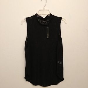 Sheer black tank